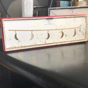 Luna Norte Moon Anklet